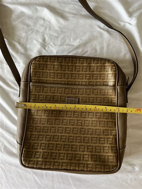 fendi crossbody bag yellow|authentic vintage fendi crossbody bag.